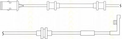 Сигнализатор, износ тормозных колодок TRISCAN купить