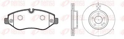 Комплект тормозов, дисковый тормозной механизм Twin Kit REMSA купить