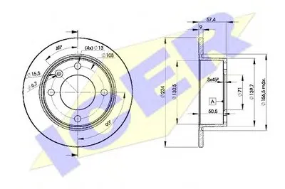 Тормозной диск ICER купить