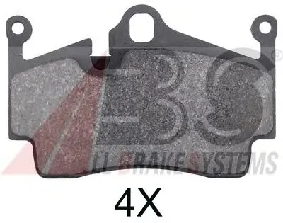 Комплект тормозных колодок, дисковый тормоз A.B.S. купить