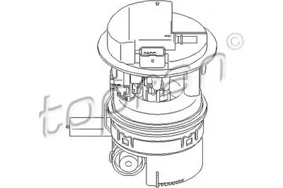 Топливный насос TOPRAN купить