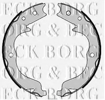 Комплект тормозных колодок BORG & BECK купить