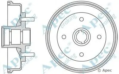 Тормозной барабан APEC braking купить