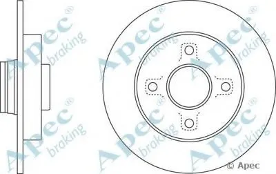 Тормозной диск APEC braking купить