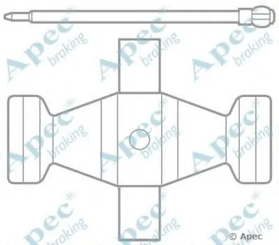 Комплектующие, тормозные колодки APEC braking купить