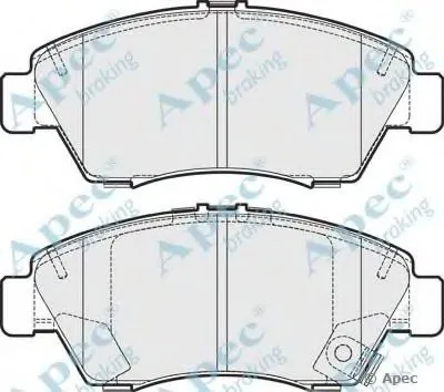 Комплект тормозных колодок, дисковый тормоз APEC braking купить