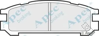 Комплект тормозных колодок, дисковый тормоз APEC braking купить