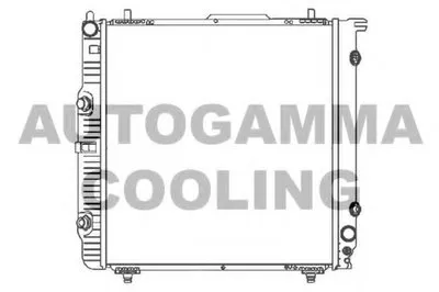 Радиатор, охлаждение двигателя AUTOGAMMA купить
