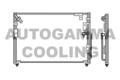 Конденсатор, кондиционер AUTOGAMMA купить