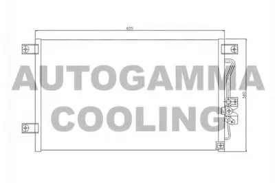 Конденсатор, кондиционер AUTOGAMMA купить
