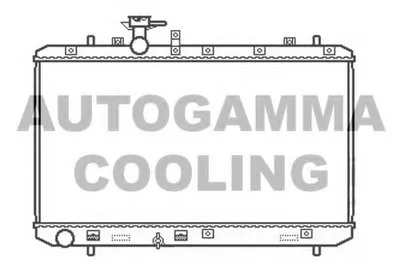 Радиатор, охлаждение двигателя AUTOGAMMA купить