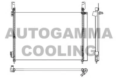 Конденсатор, кондиционер AUTOGAMMA купить