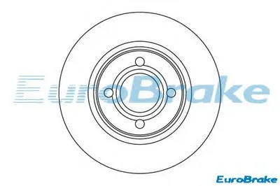 Тормозной диск EUROBRAKE купить