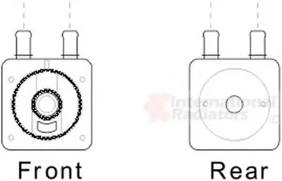 масляный радиатор, двигательное масло VAN WEZEL купить