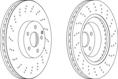 Тормозной диск PREMIER FERODO купить