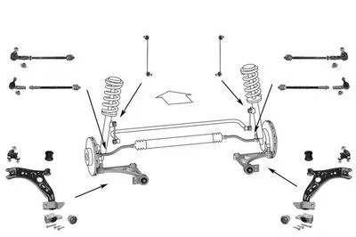 Рулевое управление; Подвеска колеса MEYLE купить