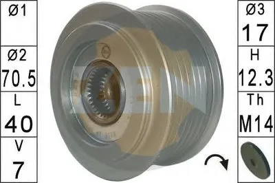 Механизм свободного хода генератора ERA купить