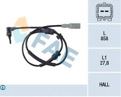 Датчик, частота вращения колеса FAE купить