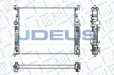 Радиатор, охлаждение двигателя JDEUS купить