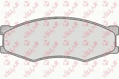 Комплект тормозных колодок, дисковый тормоз VILLAR купить