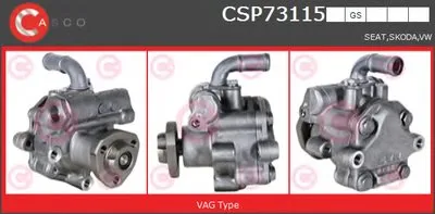 Гидравлический насос, рулевое управление GENUINE SERIES CASCO купить