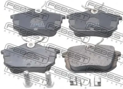Комплект тормозных колодок, дисковый тормоз FEBEST купить