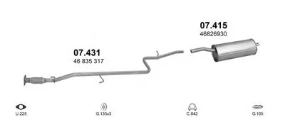 Система выпуска ОГ POLMO купить