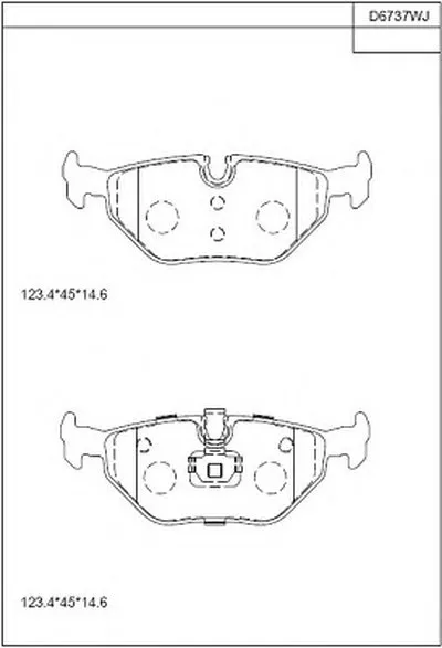 Комплект тормозных колодок, дисковый тормоз ASIMCO купить