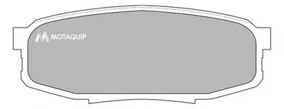 Комплект тормозных колодок, дисковый тормоз MOTAQUIP купить
