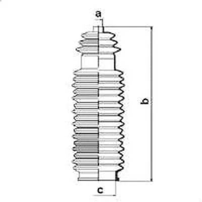Пыльник, рулевое управление SPIDAN купить