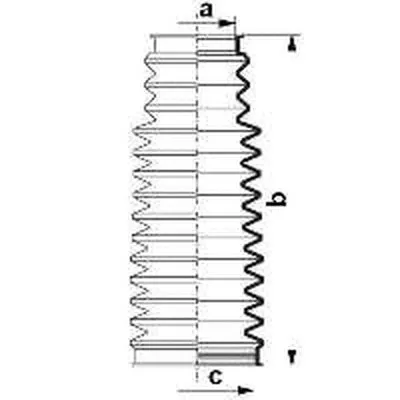 Пыльник, рулевое управление SPIDAN купить