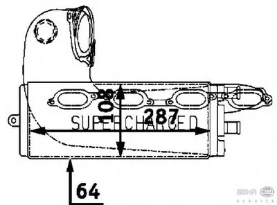 Интеркулер BEHR HELLA SERVICE HELLA купить