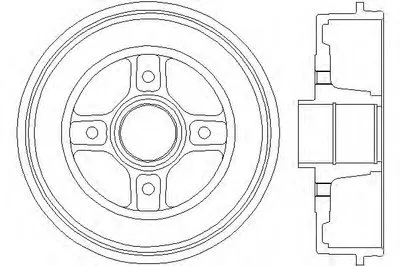 Тормозной барабан TEXTAR купить
