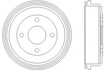 Тормозной барабан TEXTAR купить
