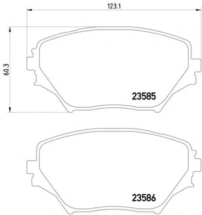 Комплект тормозных колодок, дисковый тормоз HELLA PAGID купить
