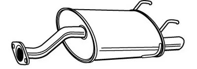 Глушитель выхлопных газов конечный WALKER купить