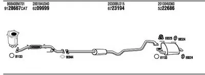 Система выпуска ОГ WALKER купить