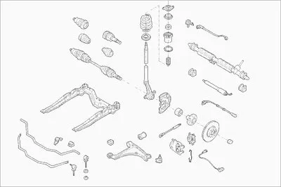 Рулевое управление; Подвеска колеса BOGE купить