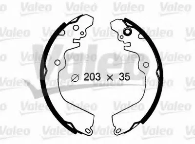 Комплект тормозных колодок VALEO купить