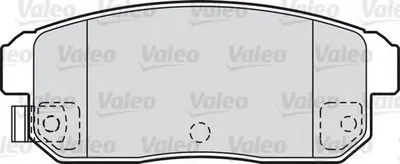 Комплект тормозных колодок, дисковый тормоз VALEO купить