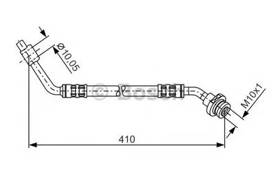 Тормозной шланг BOSCH купить