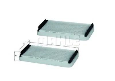 Фильтр, воздух во внутренном пространстве MAHLE ORIGINAL купить