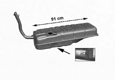 Топливный бак VAN WEZEL купить