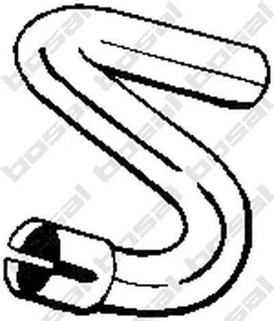 Труба выхлопного газа BOSAL купить