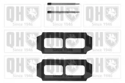 Комплектующие, колодки дискового тормоза QUINTON HAZELL купить