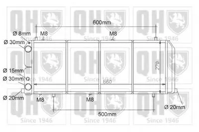 Радиатор, охлаждение двигателя QUINTON HAZELL купить