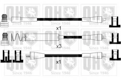 Комплект проводов зажигания CI QUINTON HAZELL купить