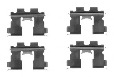 Комплектующие, колодки дискового тормоза PREMIER FERODO купить