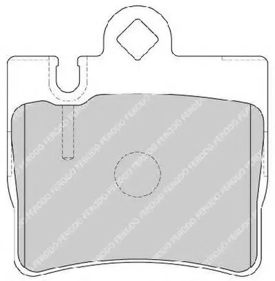Комплект тормозных колодок, дисковый тормоз PREMIER FERODO купить