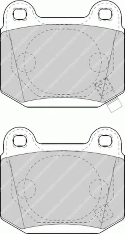 Комплект тормозных колодок, дисковый тормоз PREMIER FERODO купить
